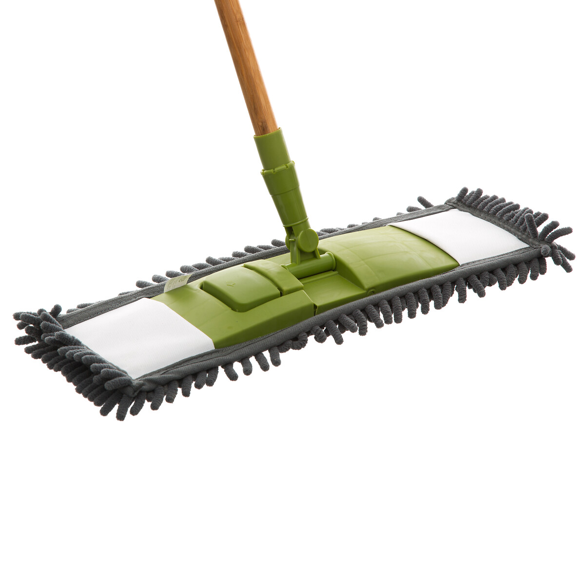 Mopa De Chenilla Con Palo De Bamb&uacute;