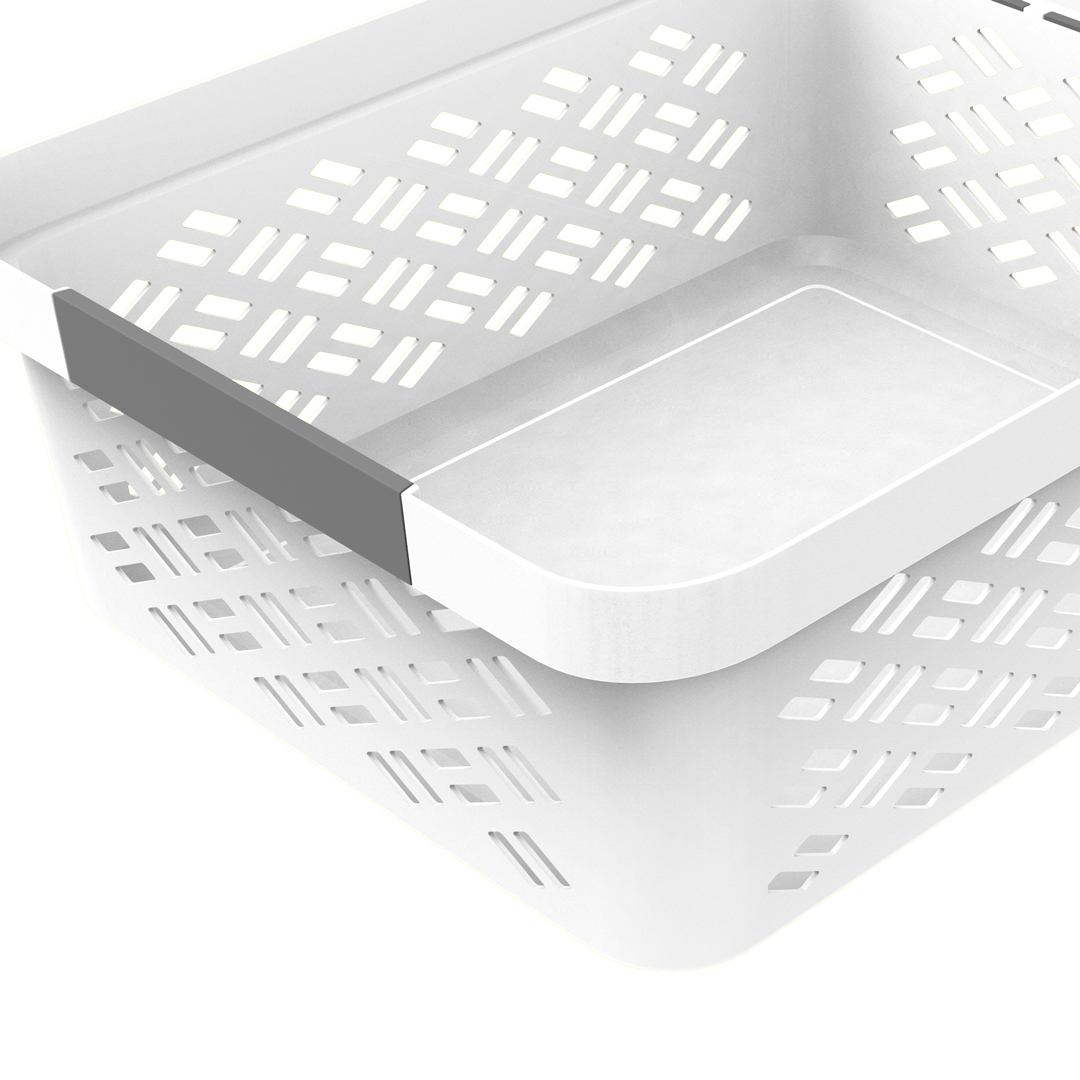 Cesta De Ordenación Con Asa Mediana