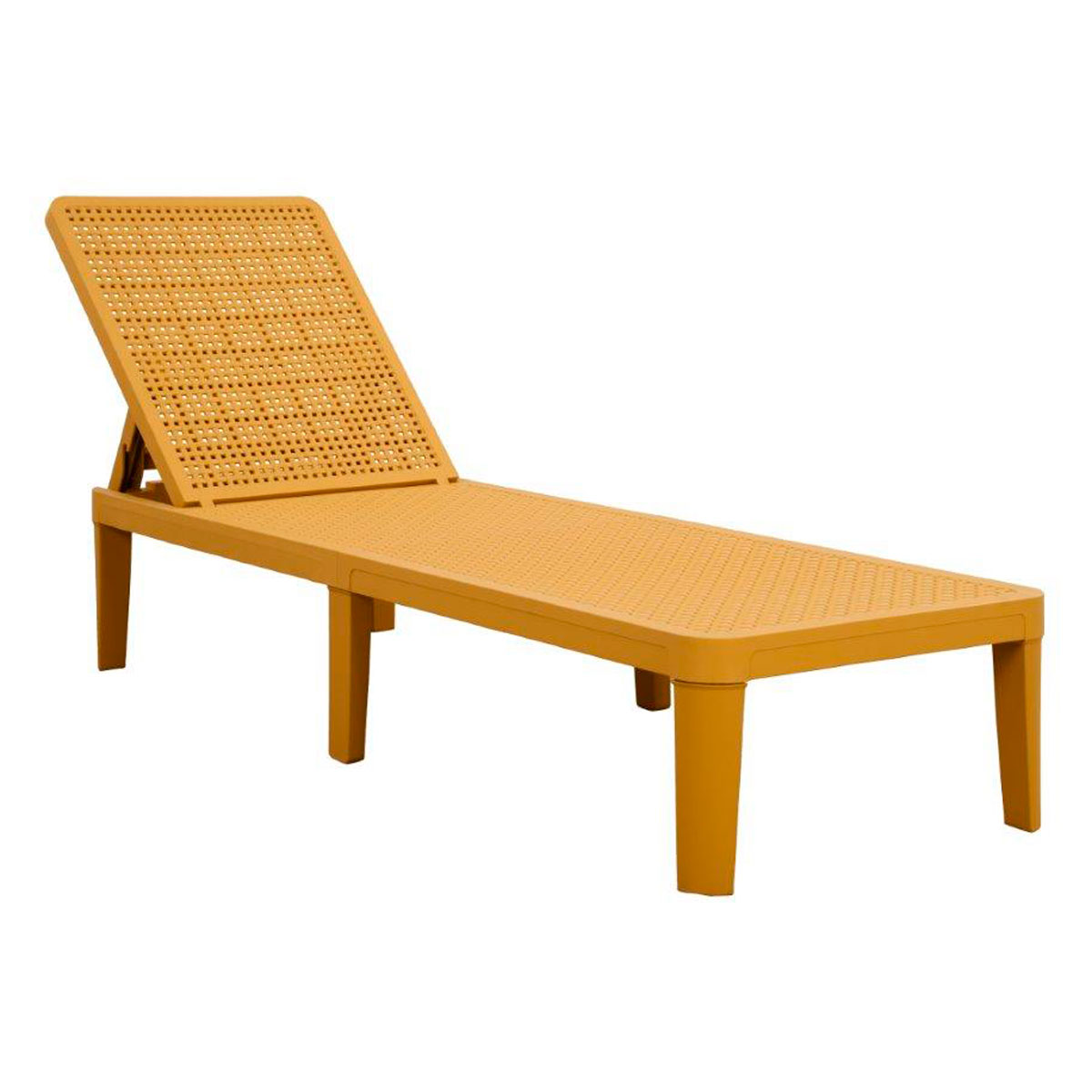 Tumbona amarilla