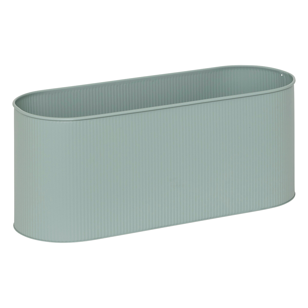 Florero AZE de metal verde 47x18x20.5cm