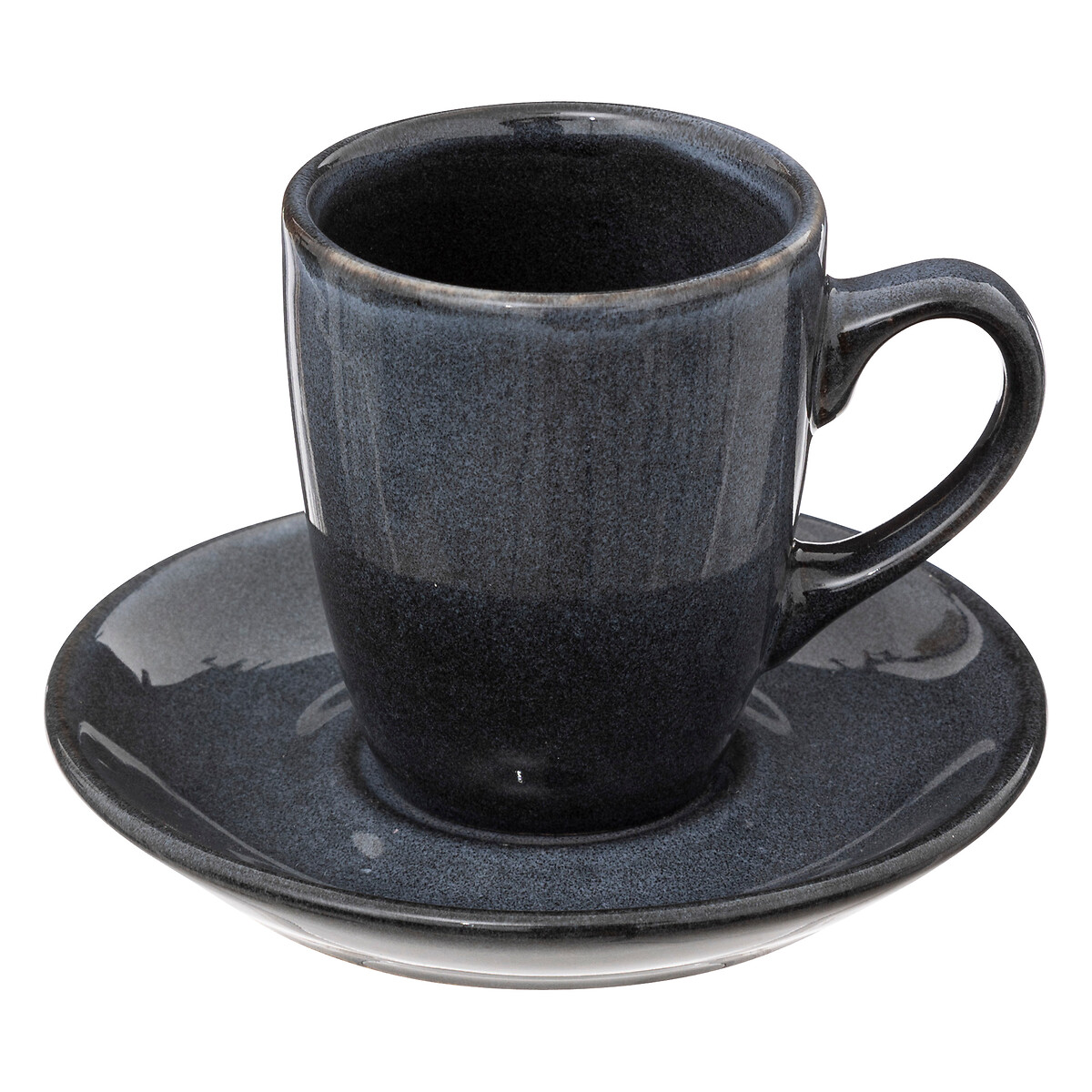 Taza De Café Callie Azul De Gres 9Cl 