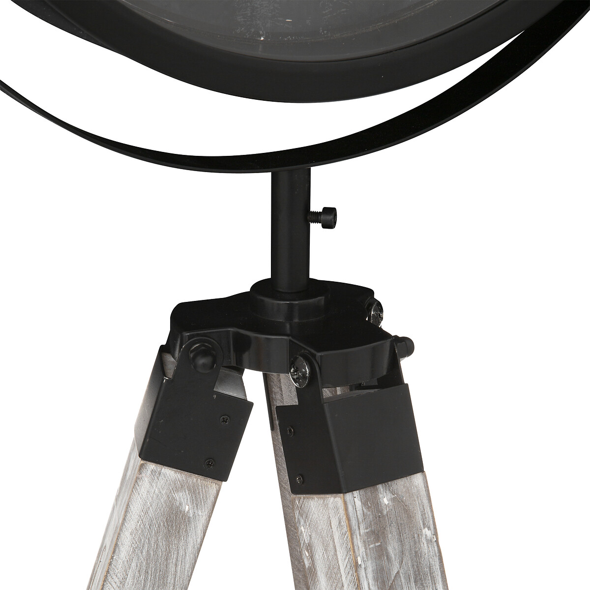 Reloj de pie con tr&iacute;pode negro ATIKA 150cm