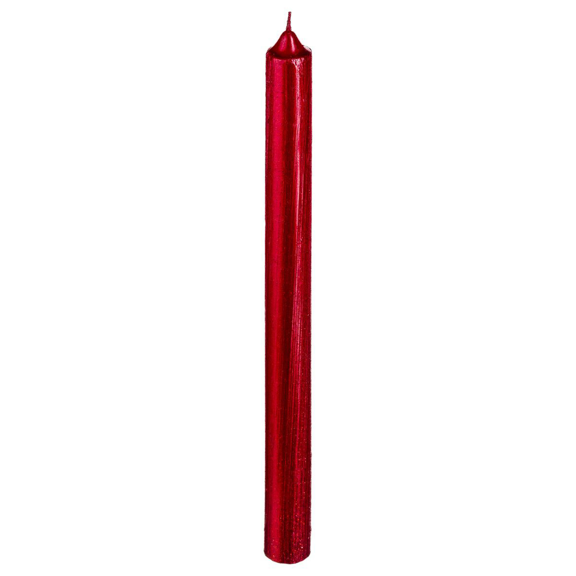 Set 4 Velas Navide&ntilde;as Rojas