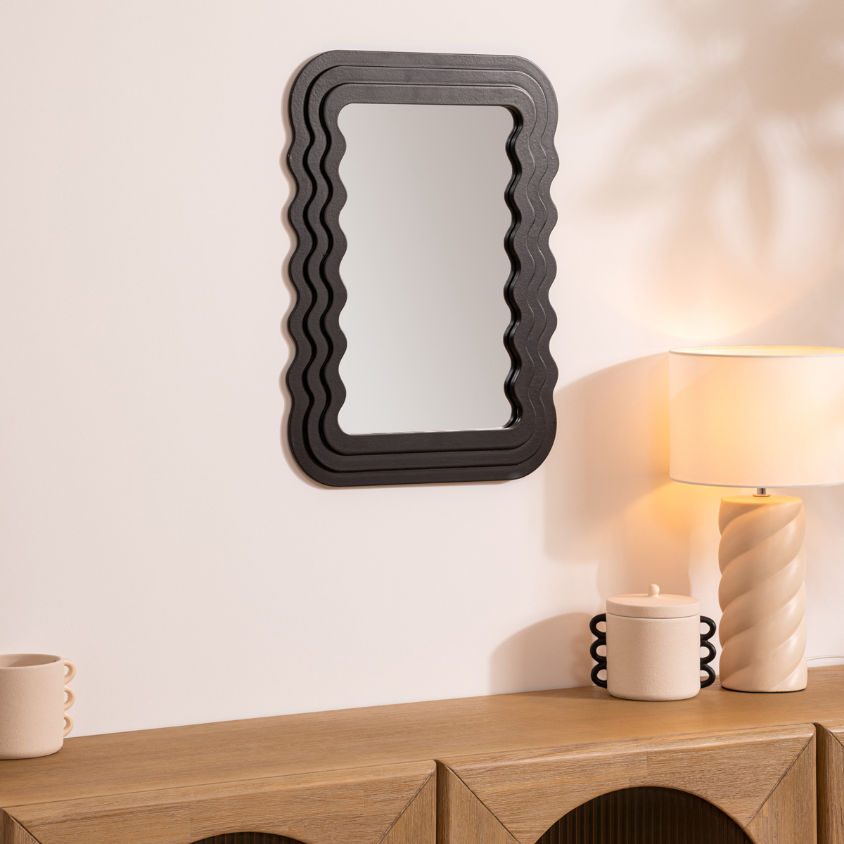 Espejo De Dared Kelly De MDF