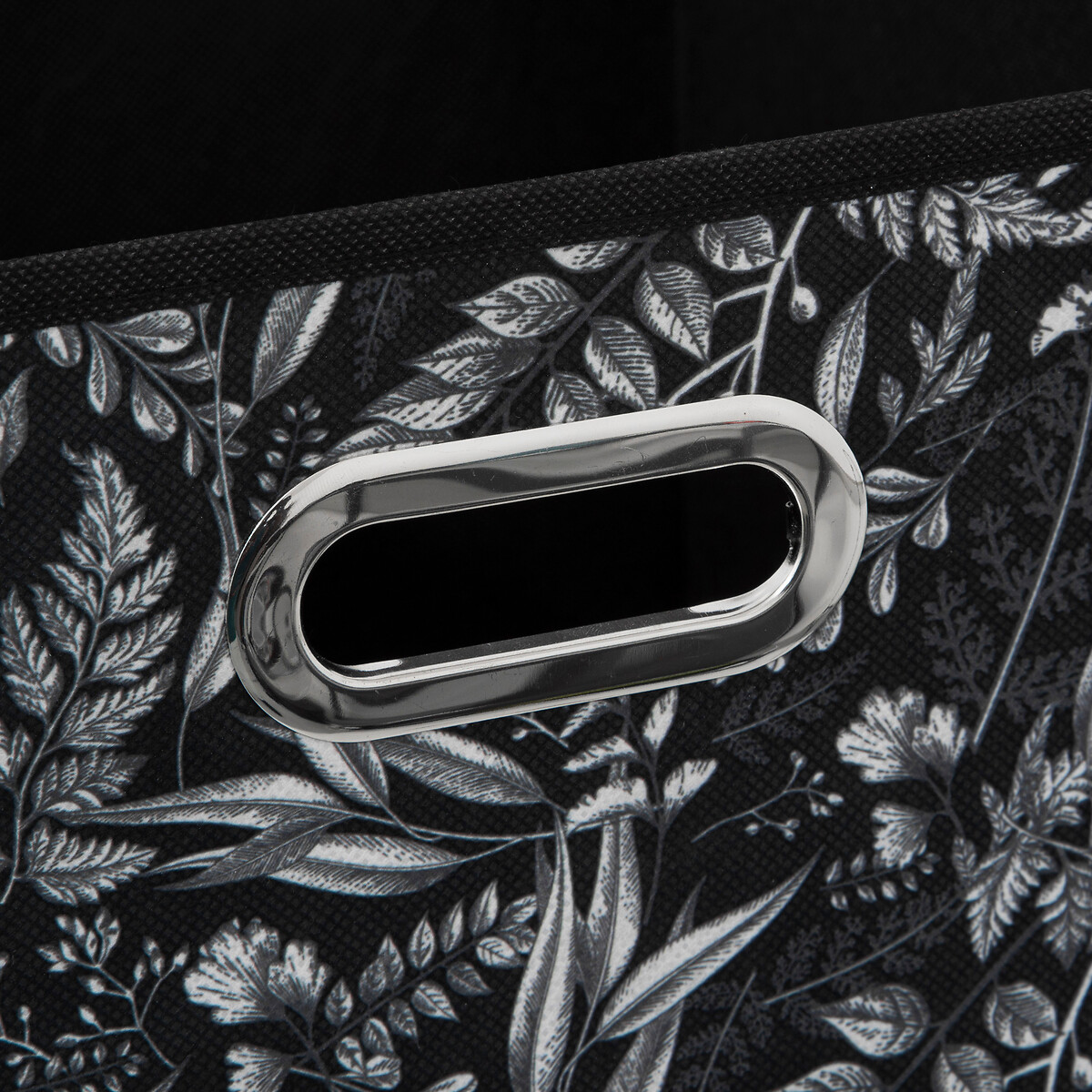 Cubo Organizador Negra Botanical 31x31cm