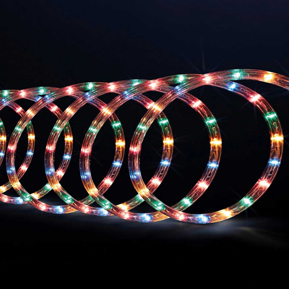 Manguera De Luz Navide&ntilde;a Multicolor 108 LED 10m