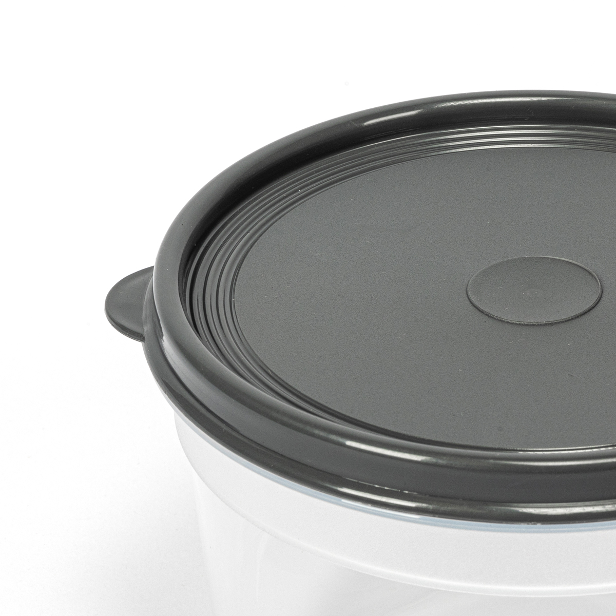 Recipiente Plast. Red. Tapa Gris 1.4L