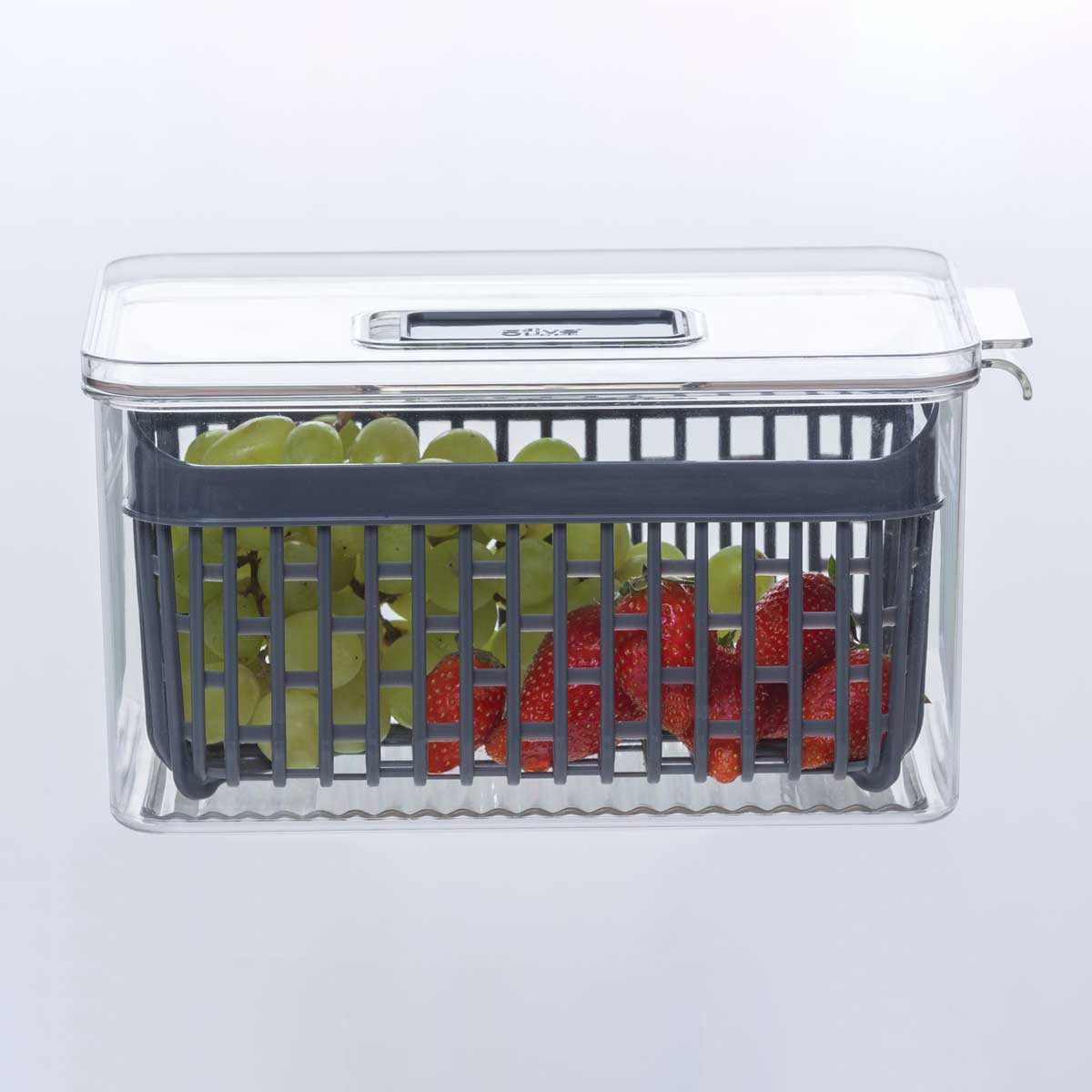 Caja de almacenamiento apilable 15.5x12x24cm