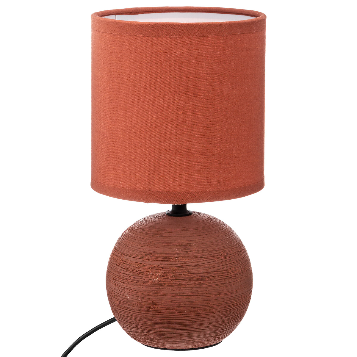 L&aacute;mpara De Mesa Timeo Terracota 25Cm