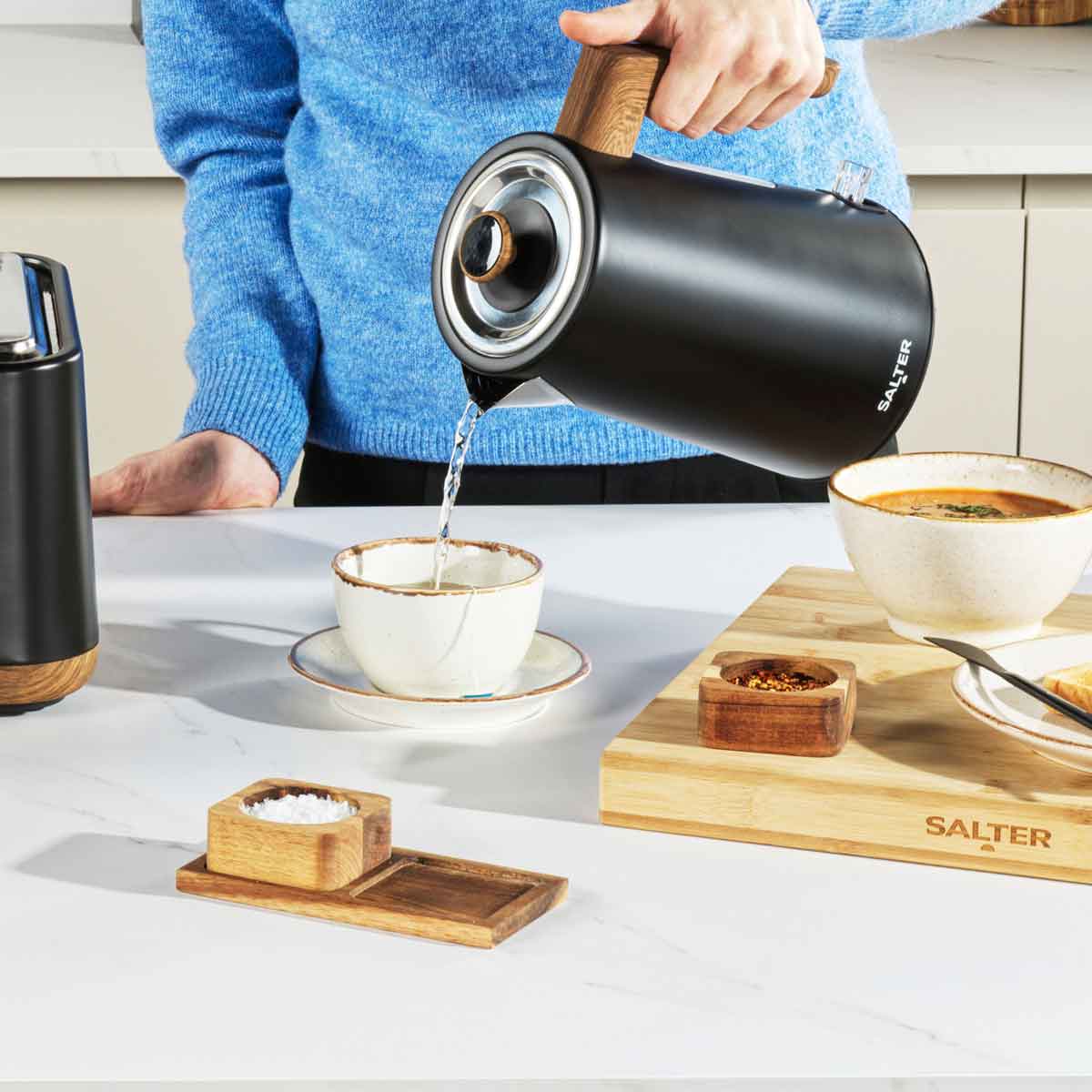 Hervidor SALTER TORONTO negro 2200w