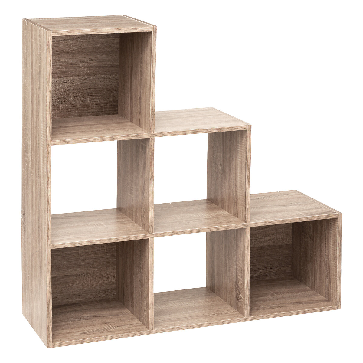 Estanter&iacute;a MIXMODUL natural con 6 m&oacute;dulos