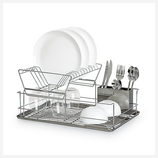 Escorredor de Loiça c/ 2 Níveis em Inox