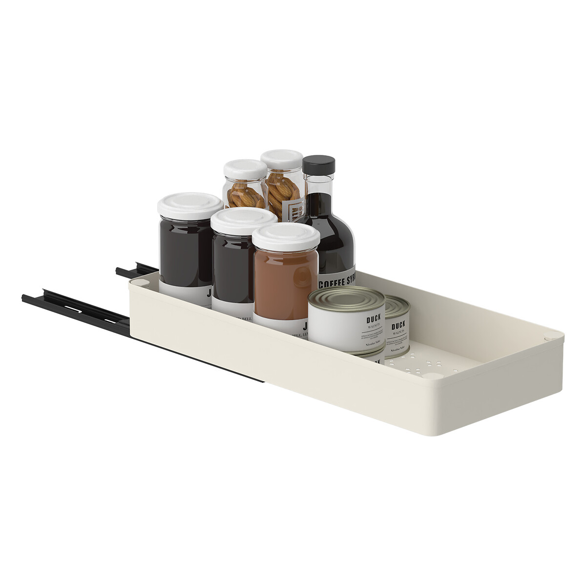 Caja organizadora deslizante 6,7x38,6x17,5cm