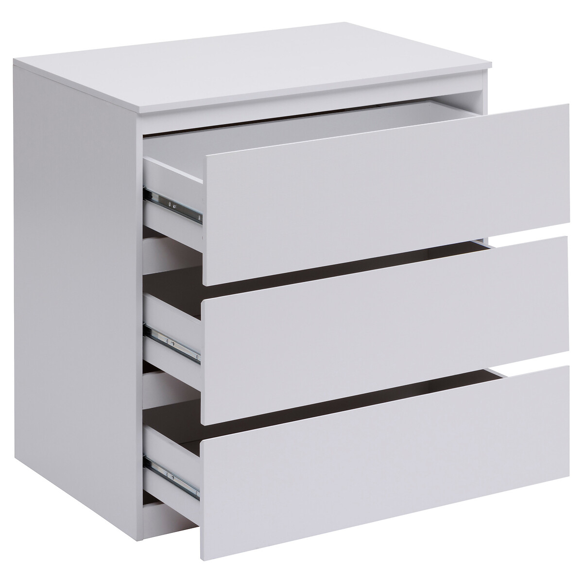 C&oacute;moda con 3 cajones DOLO blanco 78cm