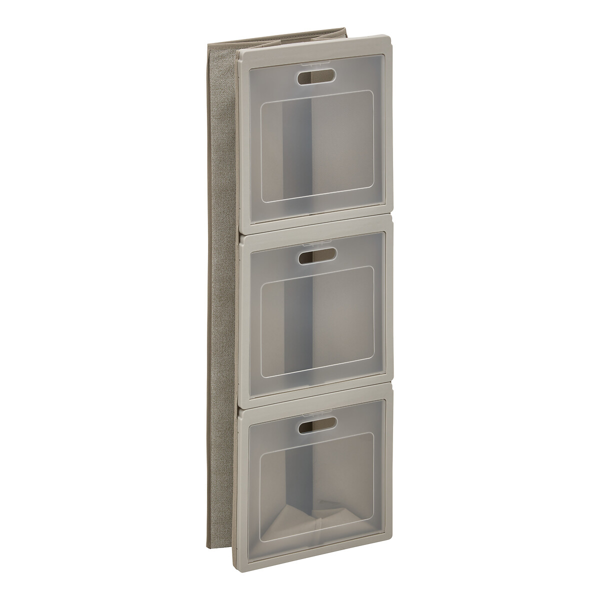 Caja de almacenaje con 3 niveles
