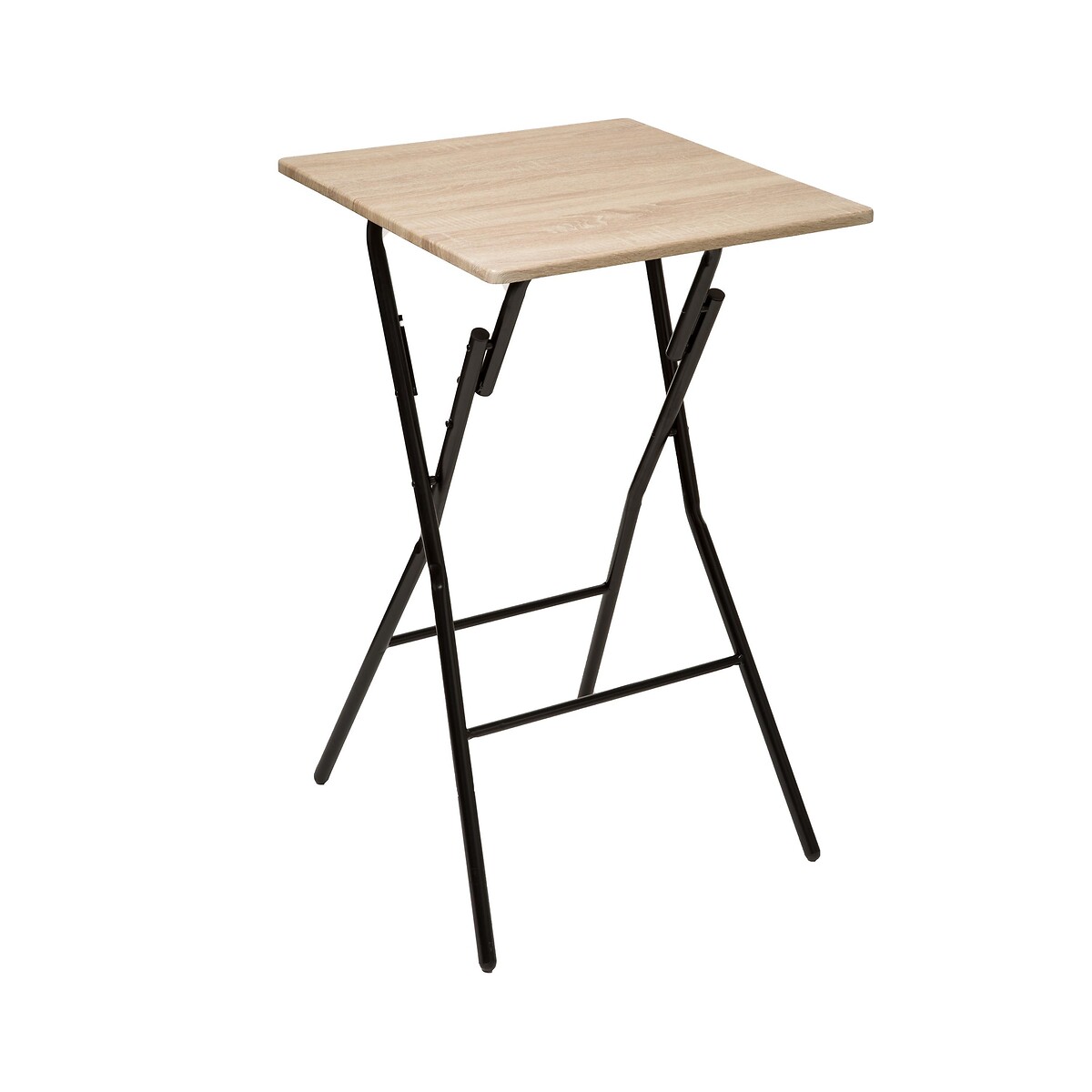 Mesa De Bar Dobr&aacute;vel Madeira 60x60x103cm