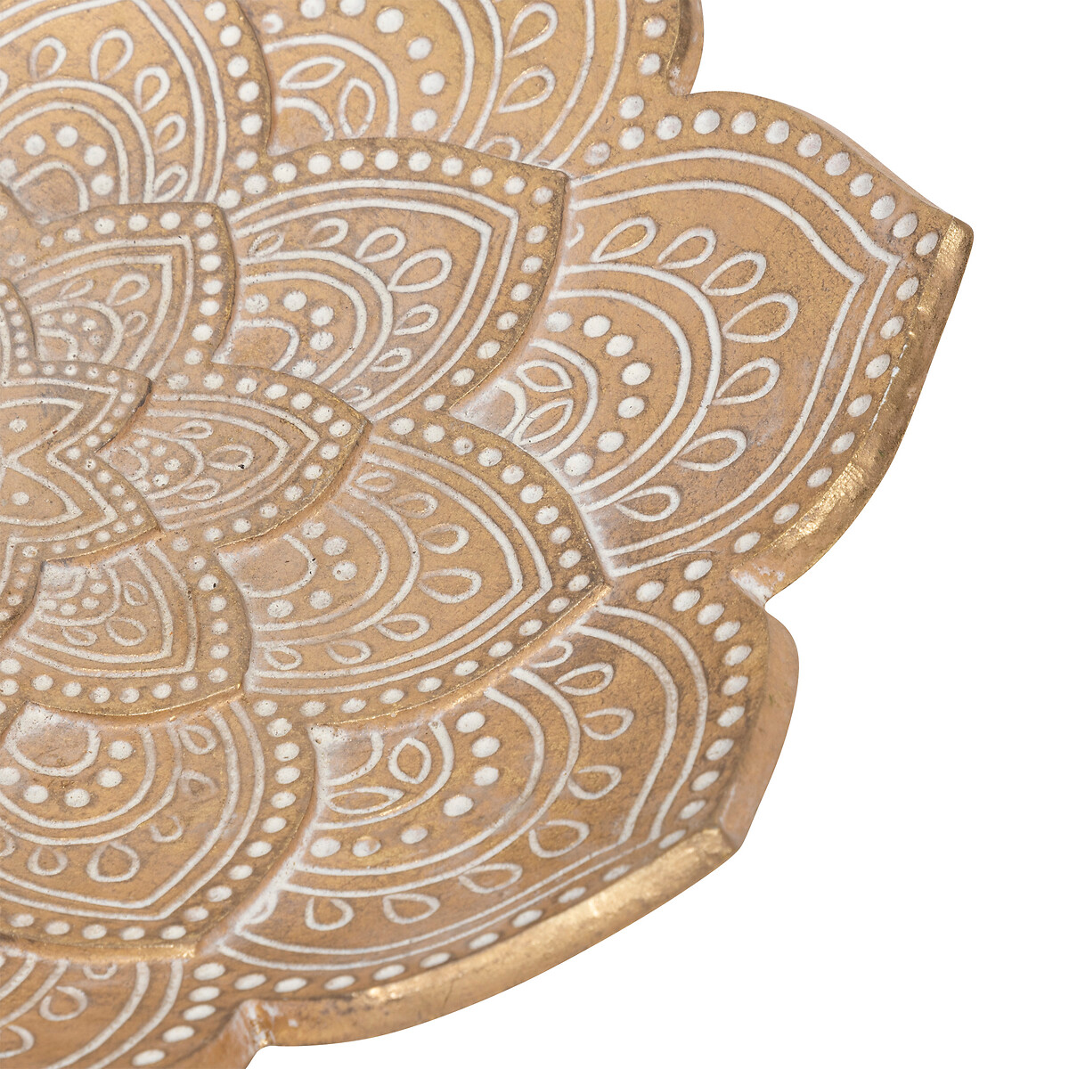 Cuenco OASIS 29.5 cm dorado de poliresina
