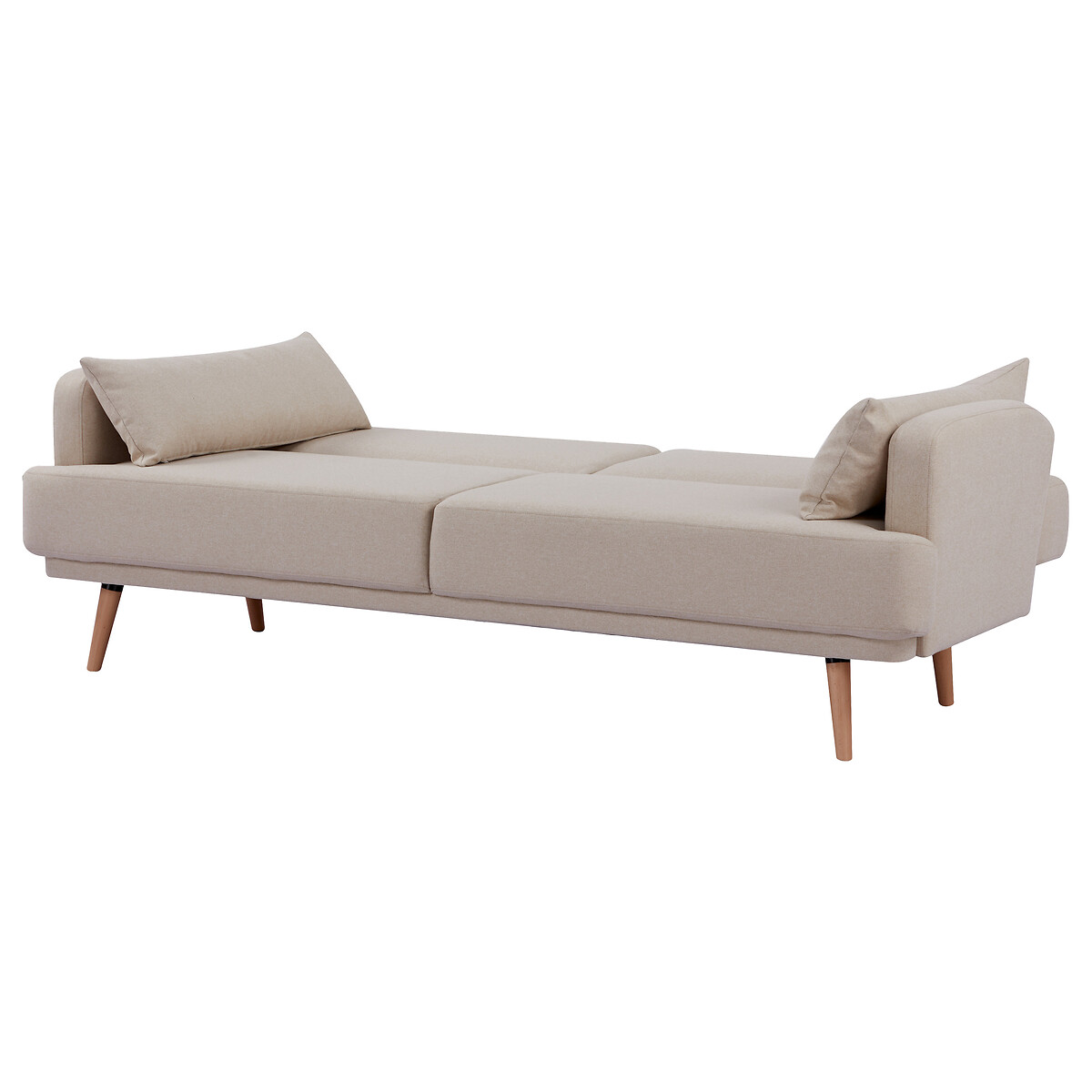 Sofa cama JACK beige de tejido