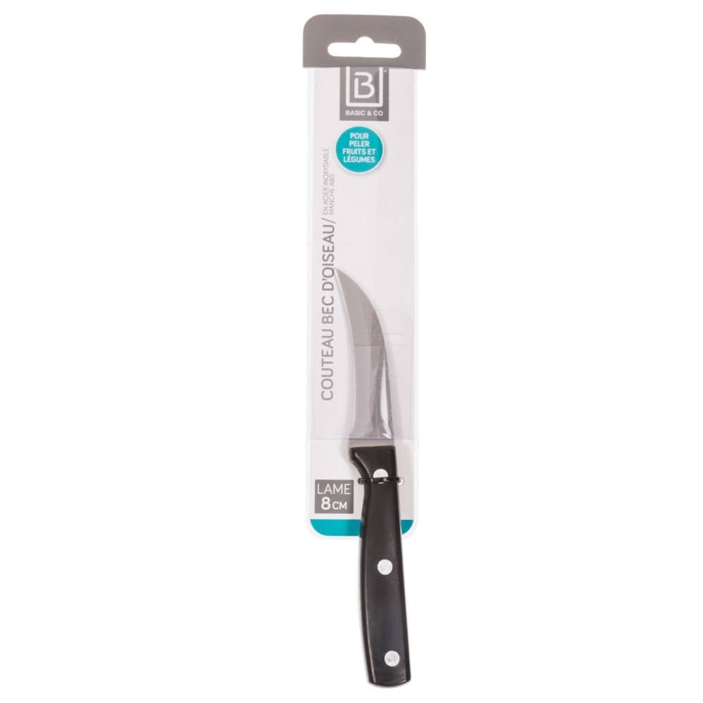 Cuchillo Pelador Con Mango Liso
