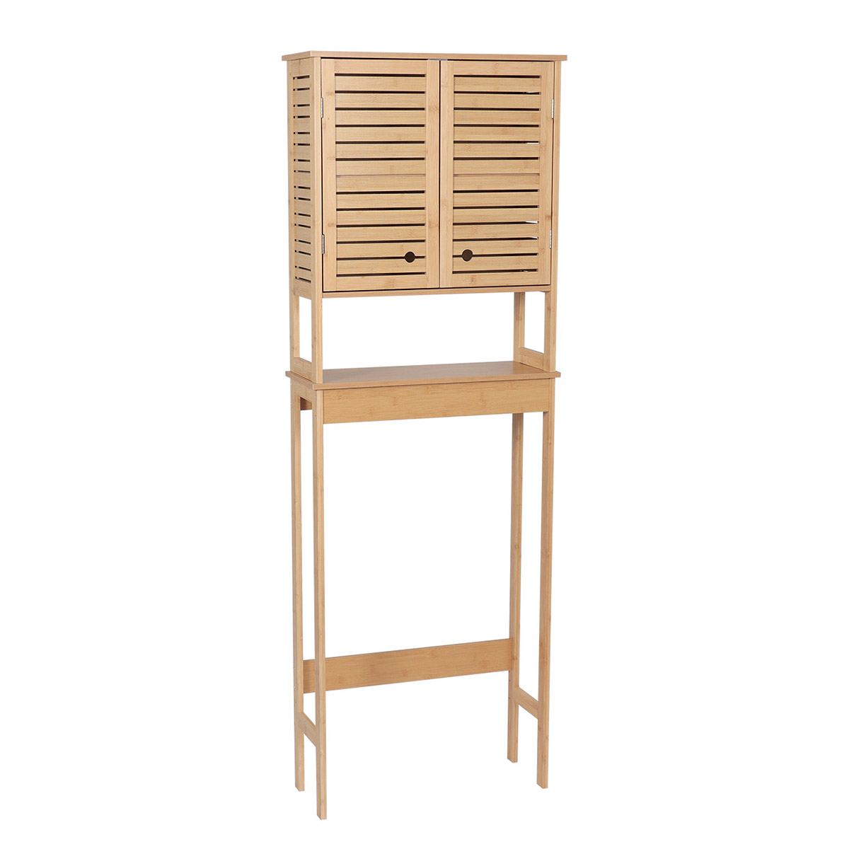 Armario para ba&ntilde;o TRINIDAD de mdf y bamb&uacute;