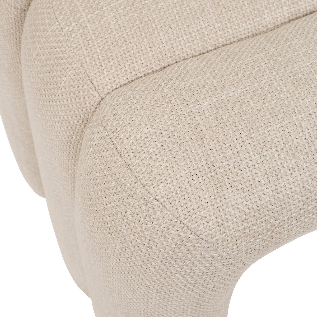 Puf SISCO de tele beige