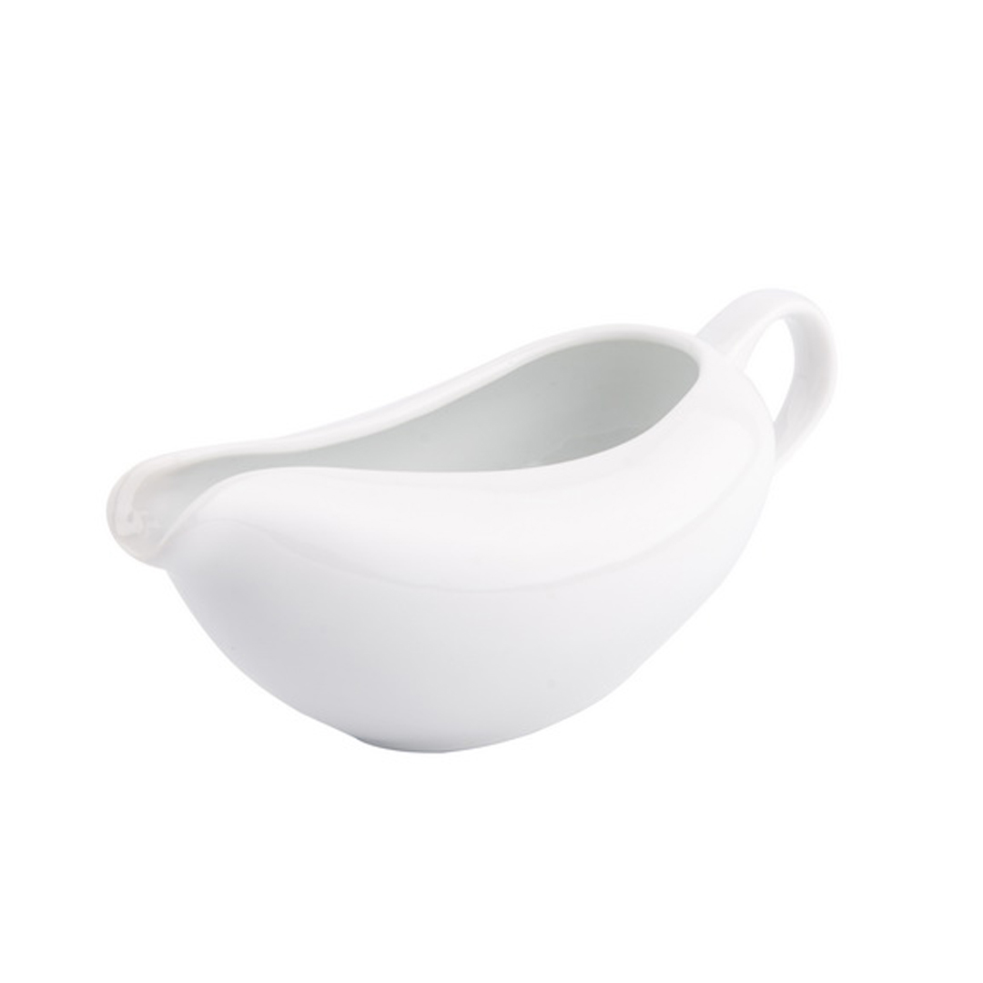 Salsera De Cerámica Blanca