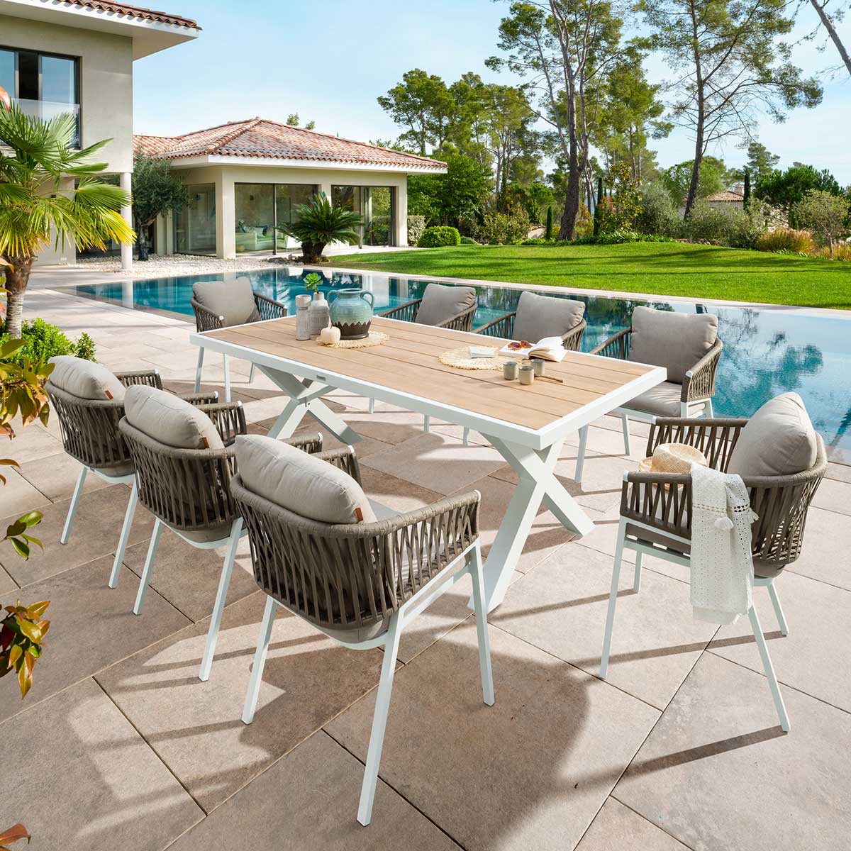 Silla ORIENGO gris pardo