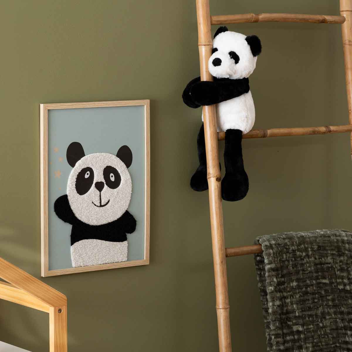 Cuadro decorativo panda 30x40cm