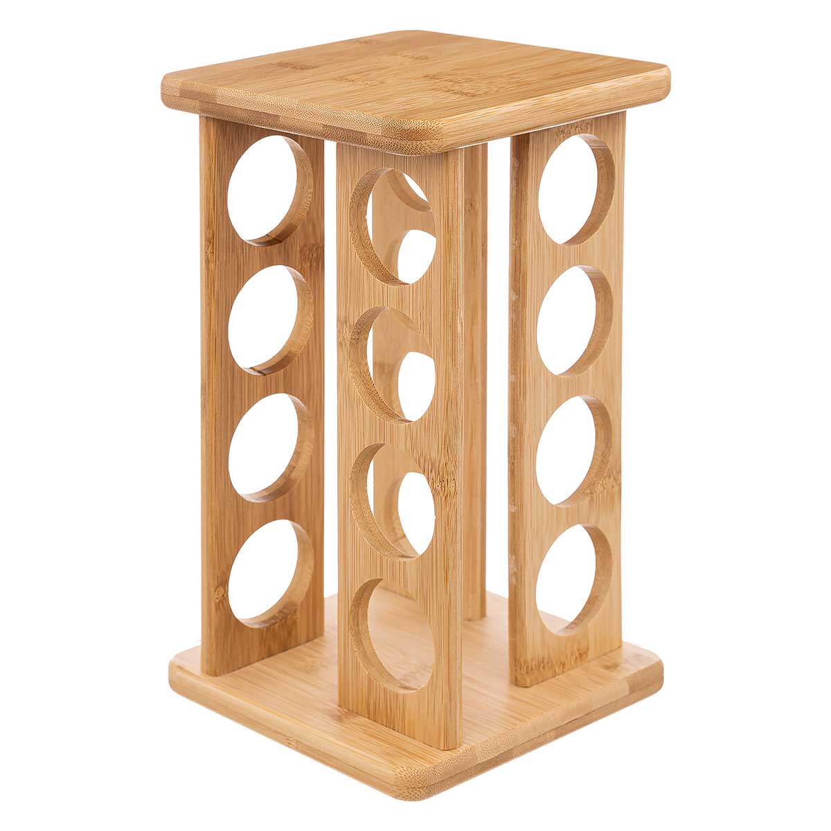 Juego 16 tarros p/especias c/soporte rotativo