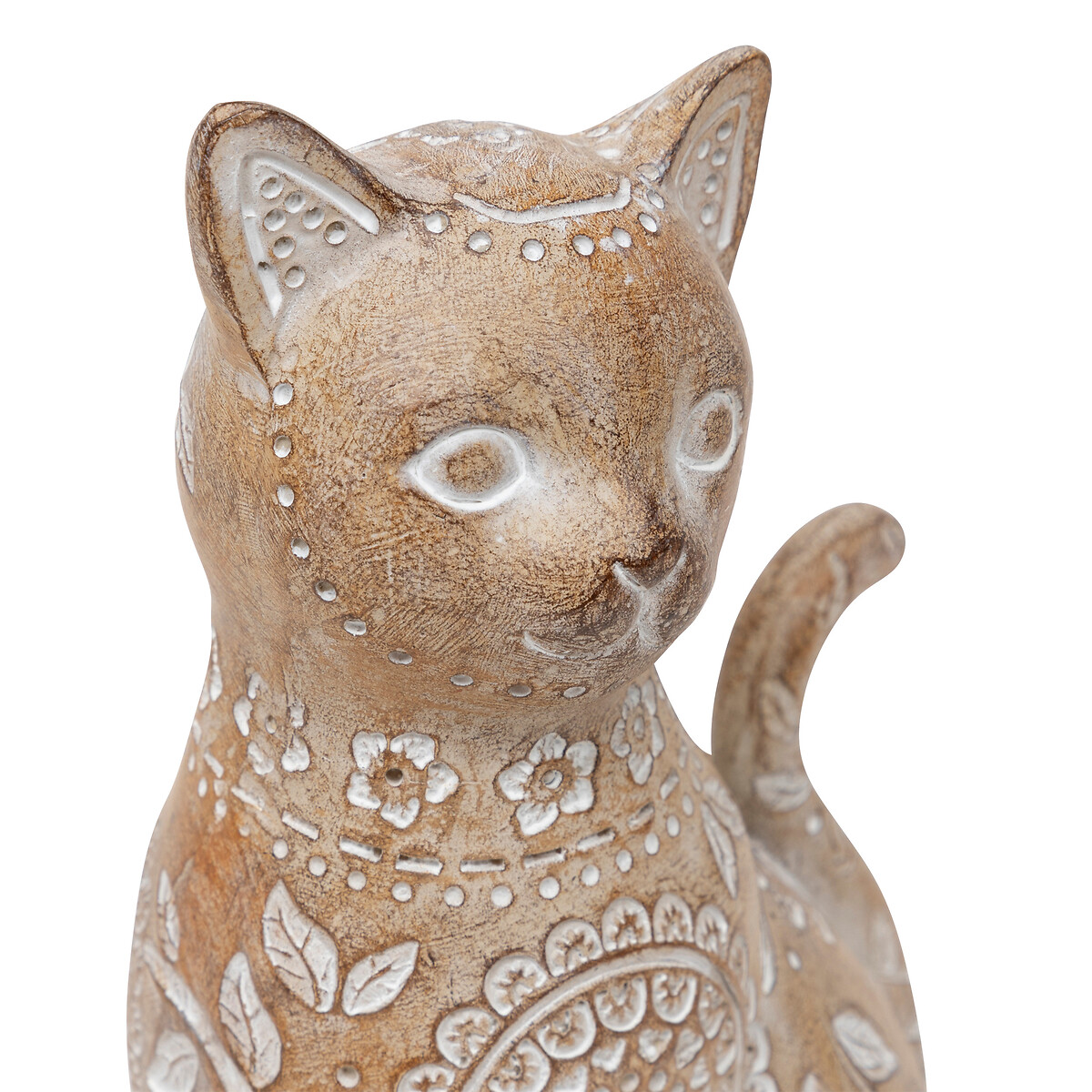 Gato decorativo LINDO beige 18,5cm