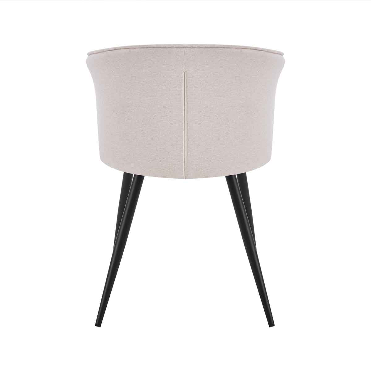 Silla LOLA beige  de tejido