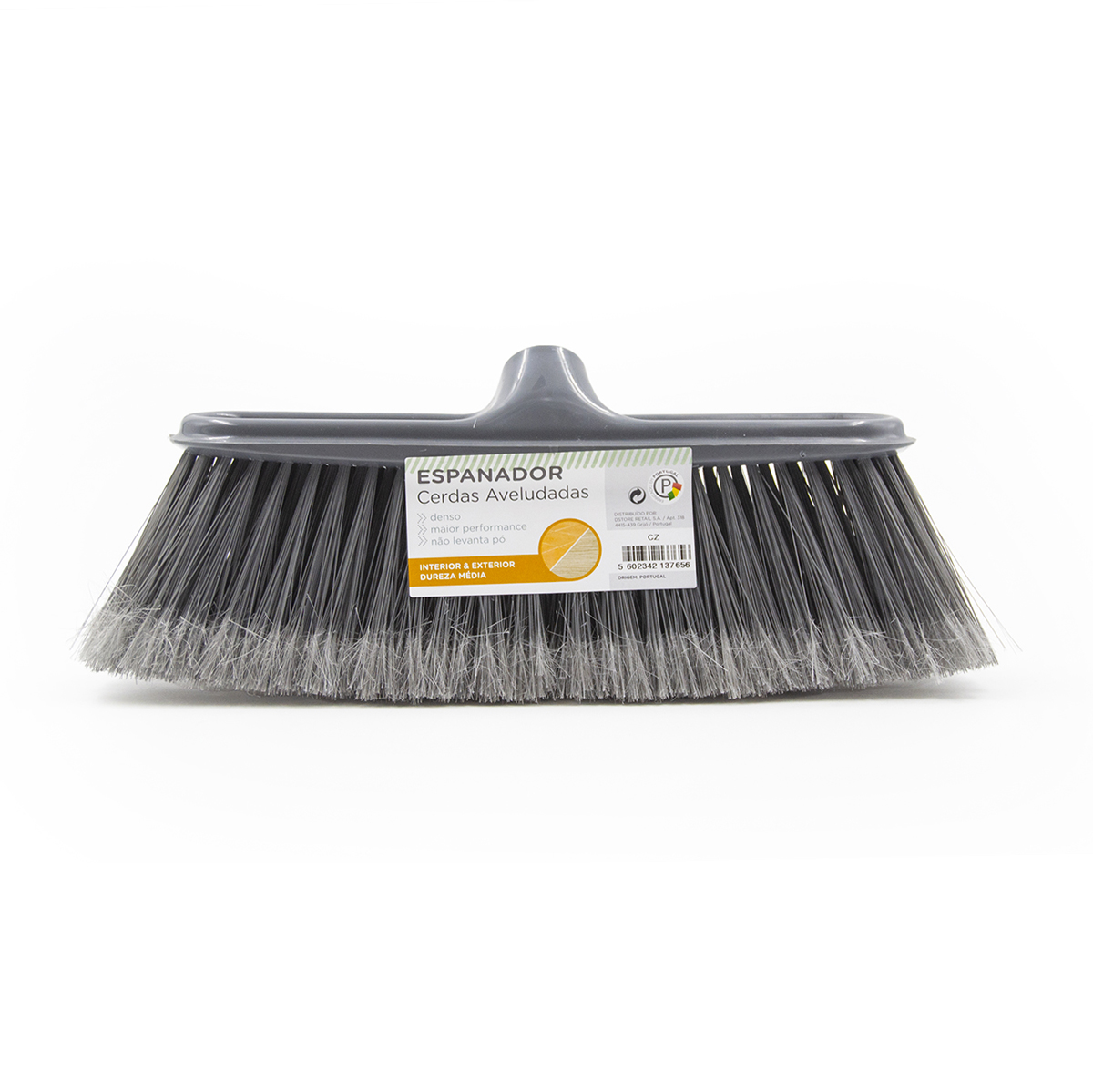 Escoba De Pvc Curva Alta Gris N&ordm;11