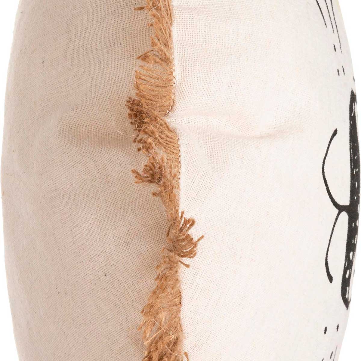 Cojín León Con Flecos 44x44Cm