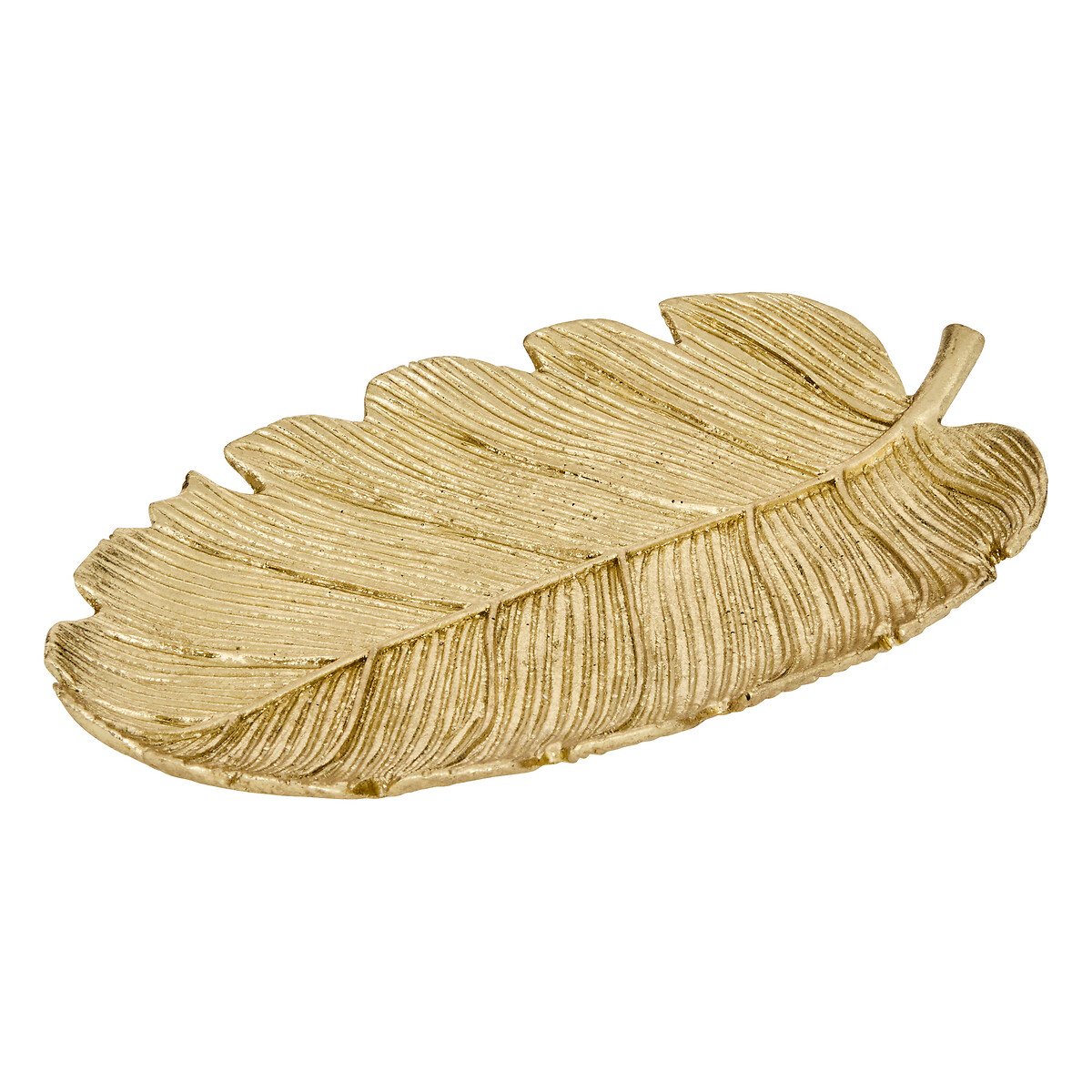 Vac&iacute;abolsillos en forma de hoja BELLI dorado 25cm