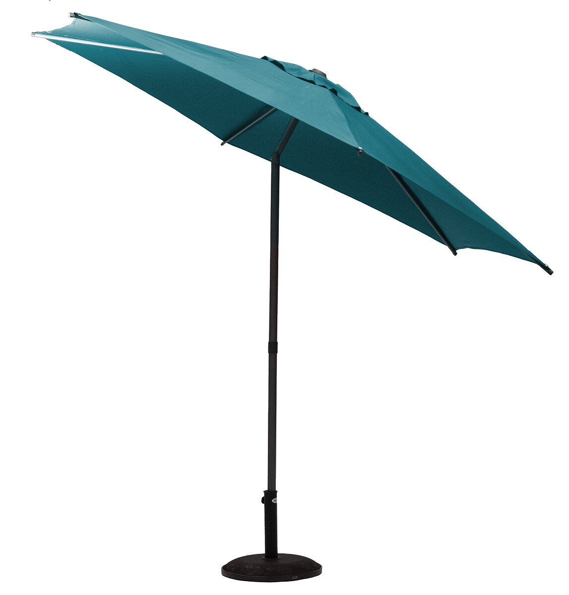 Parasol SOYA azul canard 2,7m