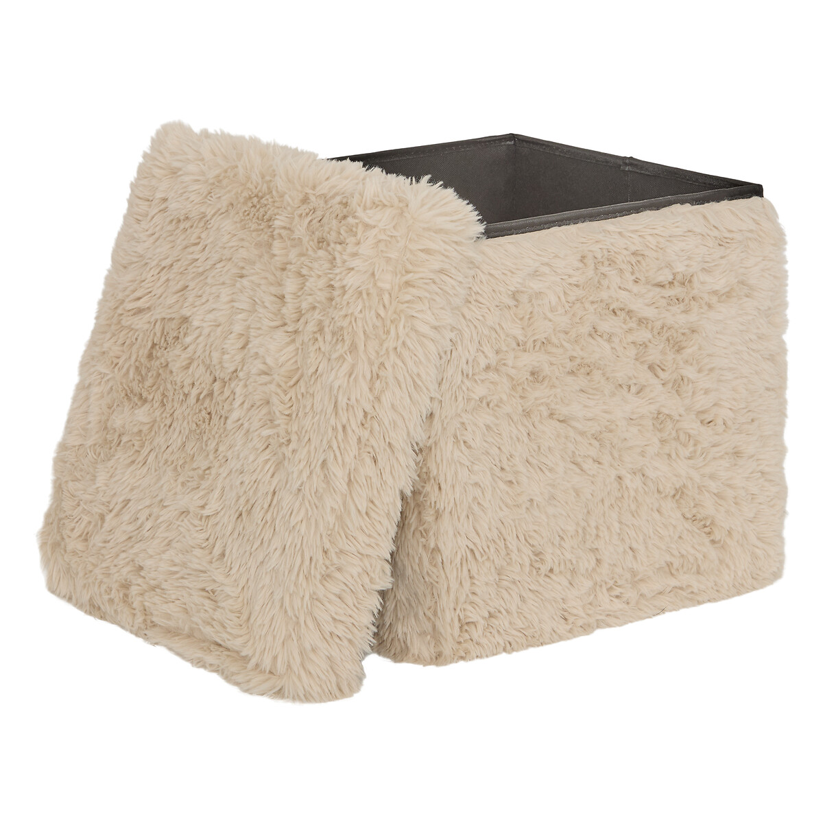 Puf con almacenaje DUVIA beige