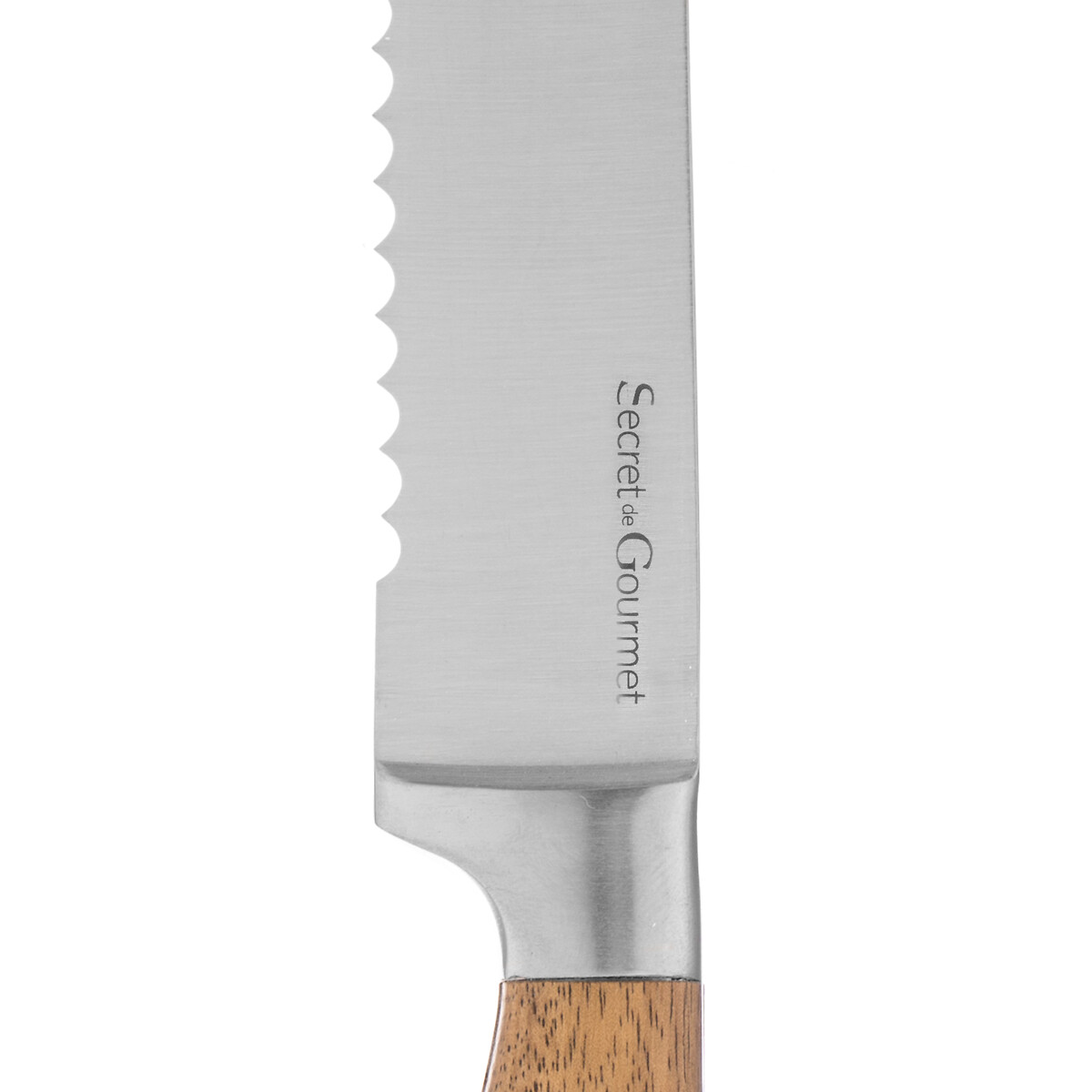 Cuchillo De Pan Elegancia Mango Madera
