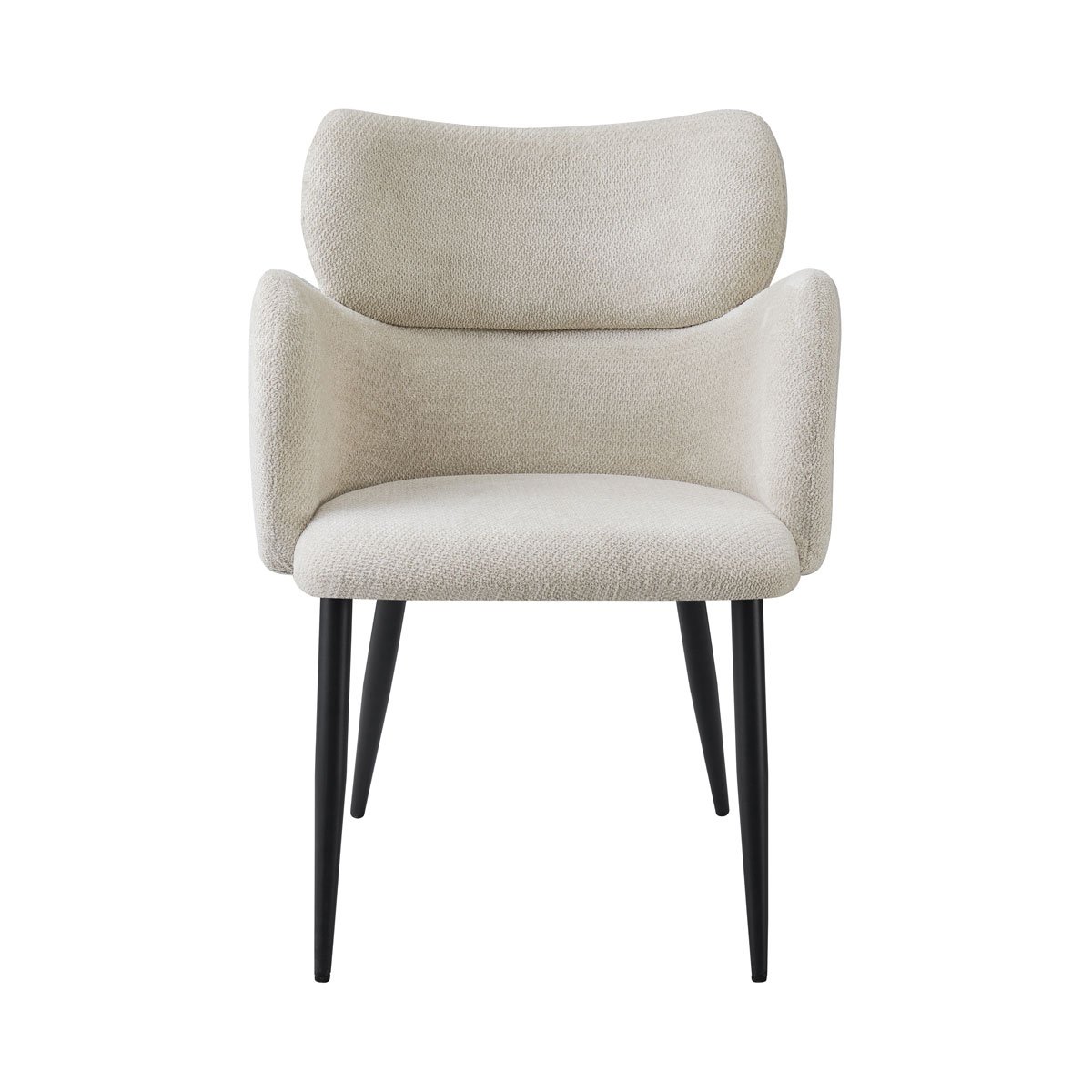 Sill&oacute;n GONDAR de tela beige