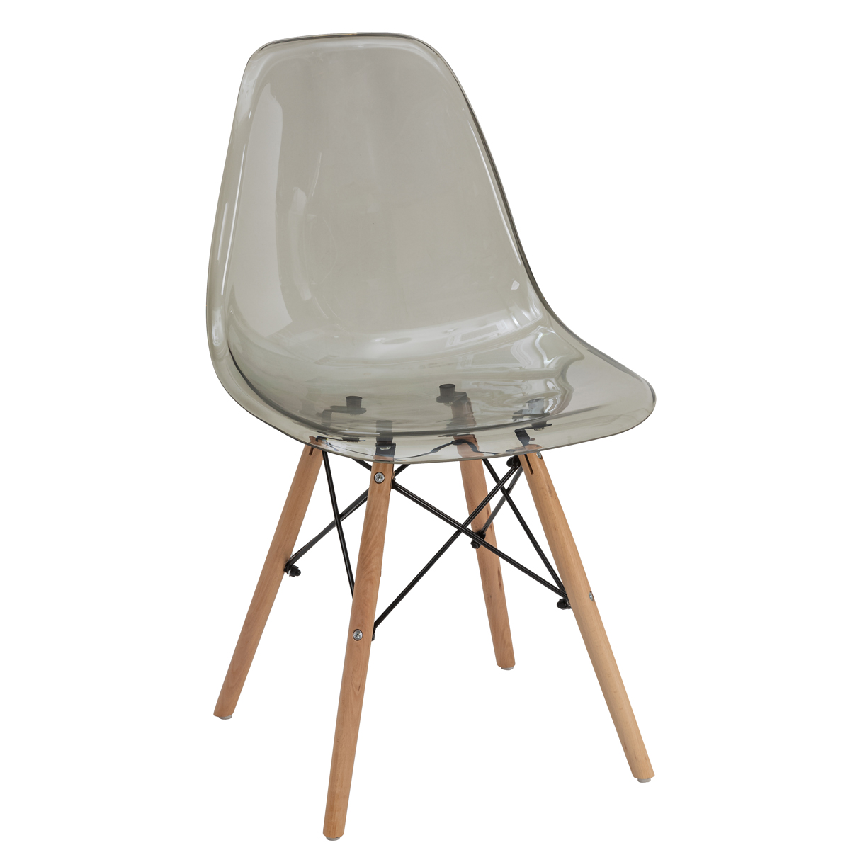 Silla WOODY gris