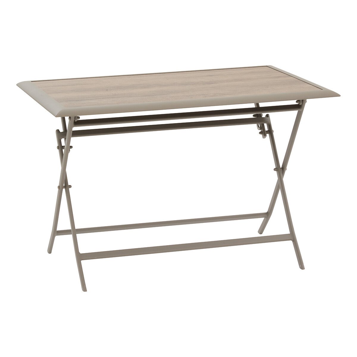 Mesa plegable AZUA truffe/caf&eacute;