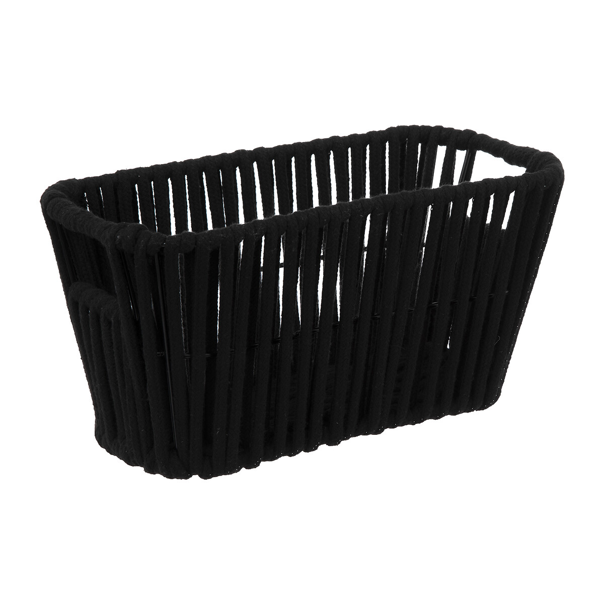 Cesto de almacenaje wc negro