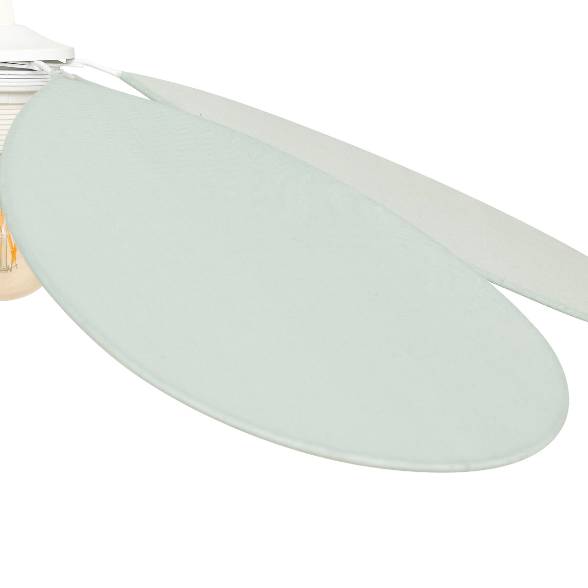 Lámpara de techo NAYA verde claro de metal 118x72