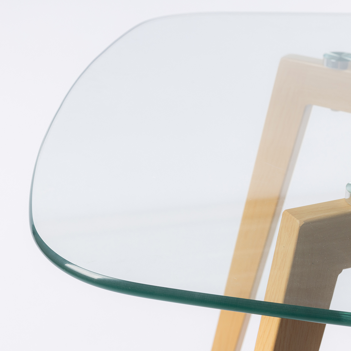 Mesa De Cocina Gally Con Tapa De Vidrio