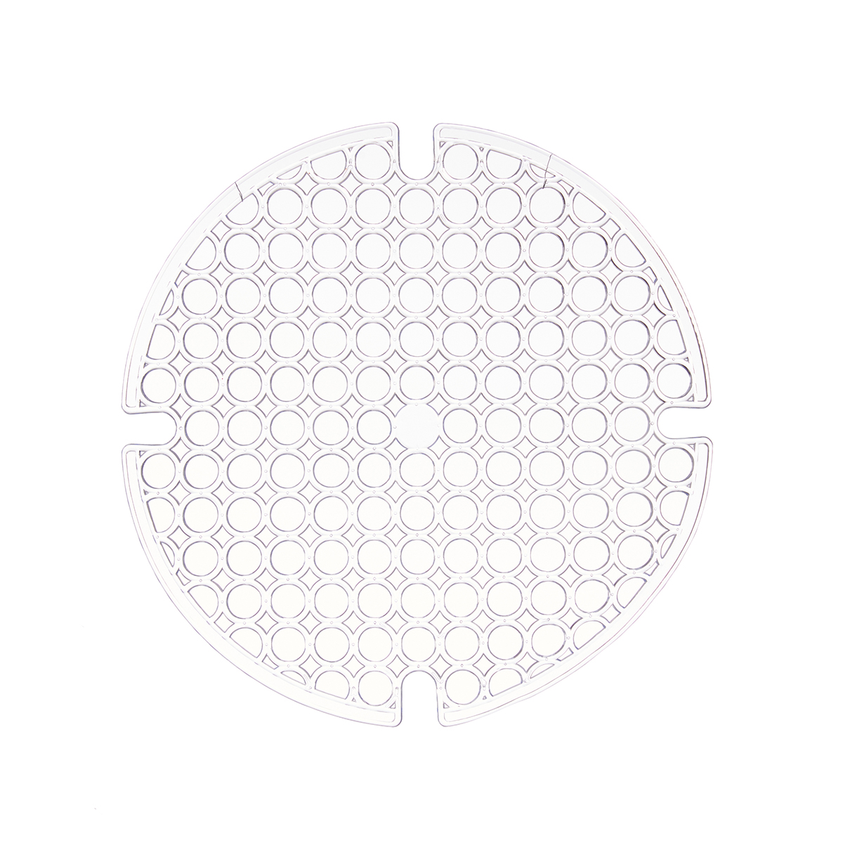 Alfombrilla transparente redonda p/encimera 29cm 