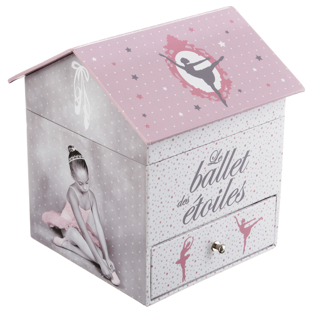 Caja Musical Bailarina Kids 14x14.5x16Cm
