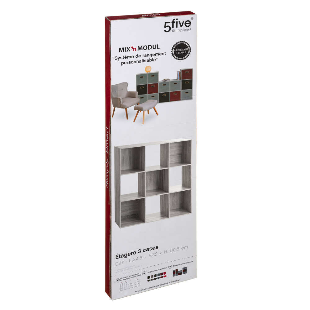 Estantería Modular 9 Cubos Mixmodul