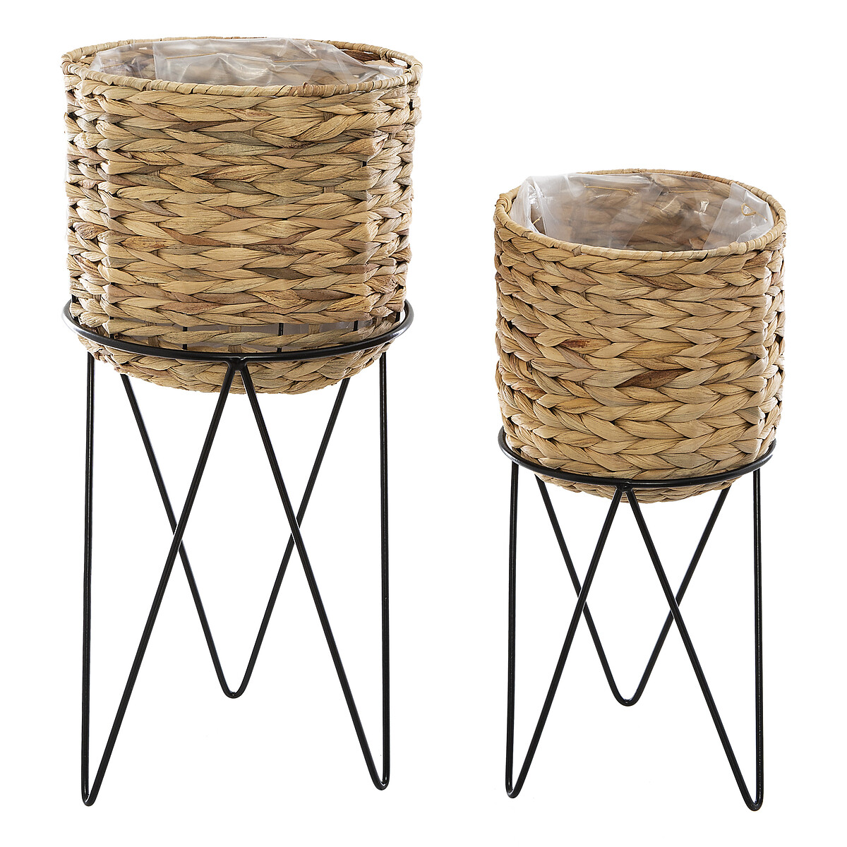 Maceta C/Soporte Tama&ntilde;o 1/2 20x43x20Cm